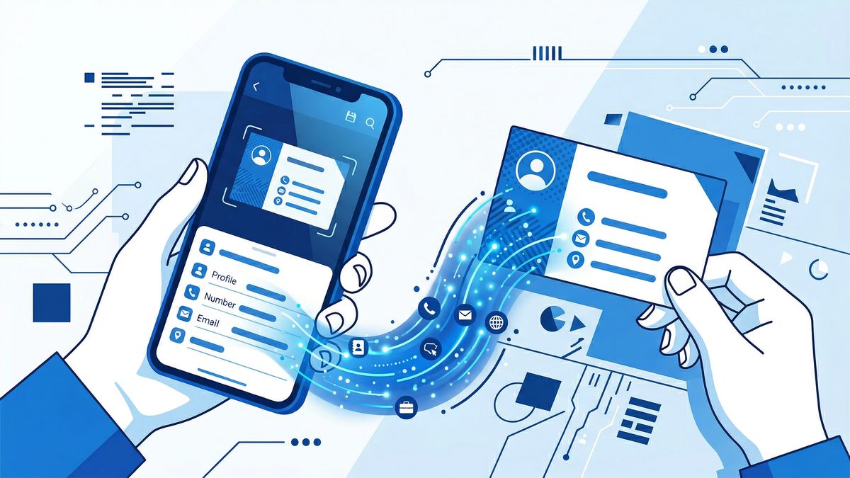 How to Scan Business Cards to Contacts on iPhone & Android (and Keep Them Organized)